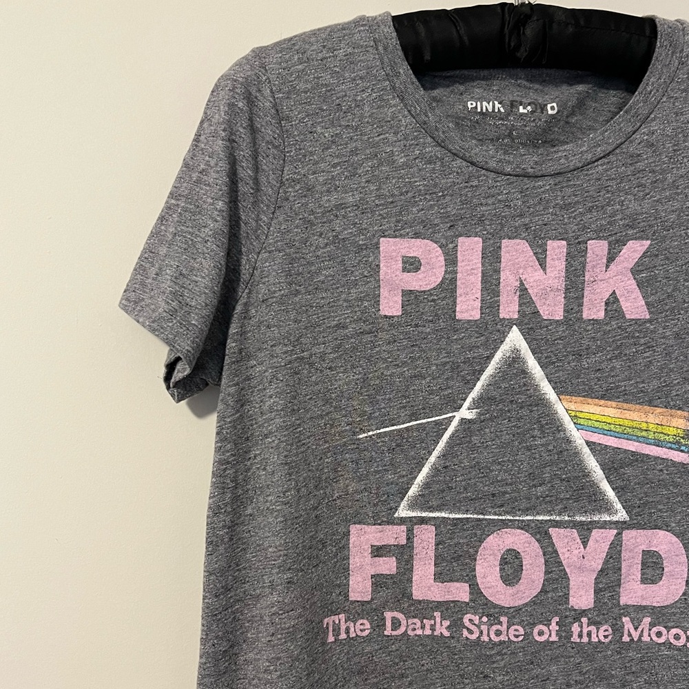 Heathered Pink Floyd t-shirt.